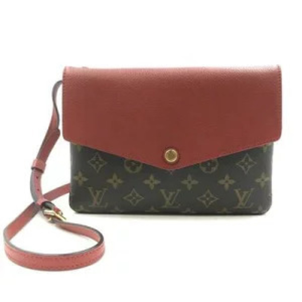 LOUIS VUITTON Twice Monogram Shoulder Bag